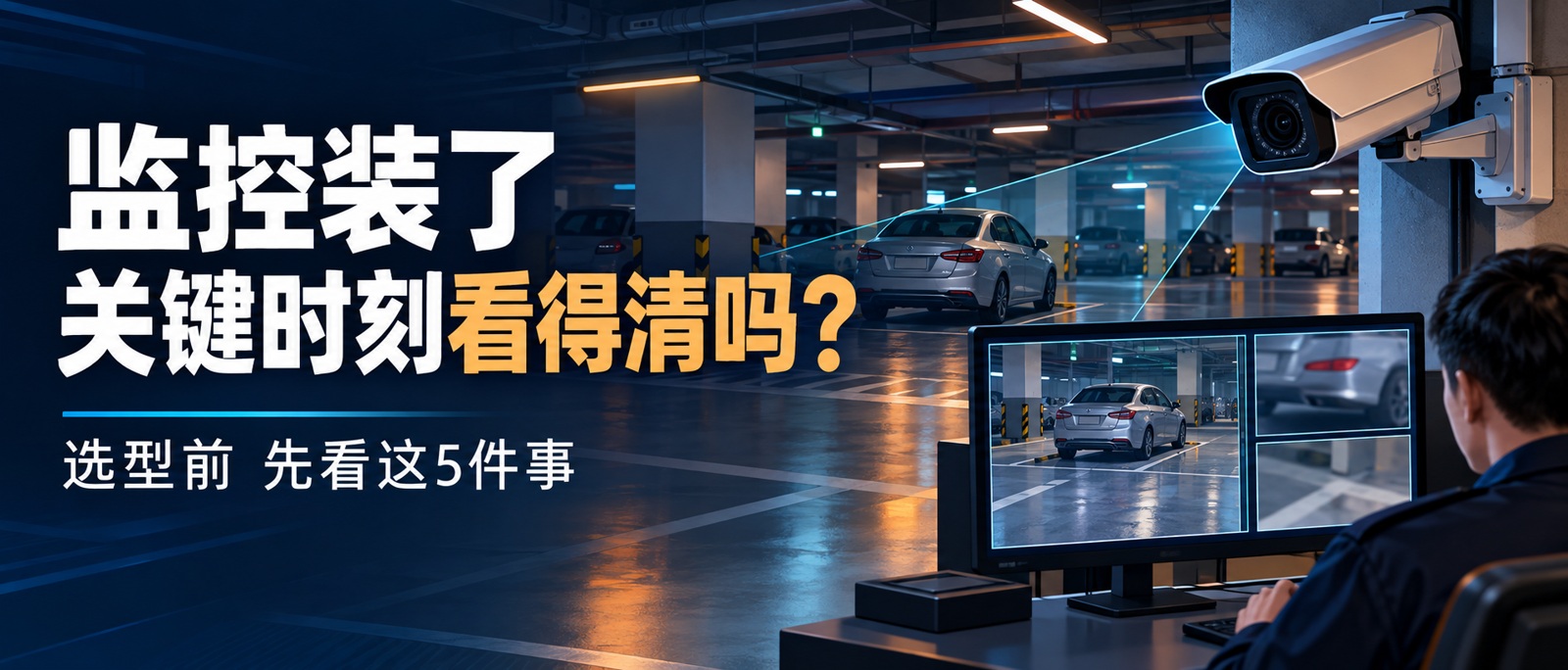 监控装了，关键时刻却看不清？选型前先看这5件事场景示意